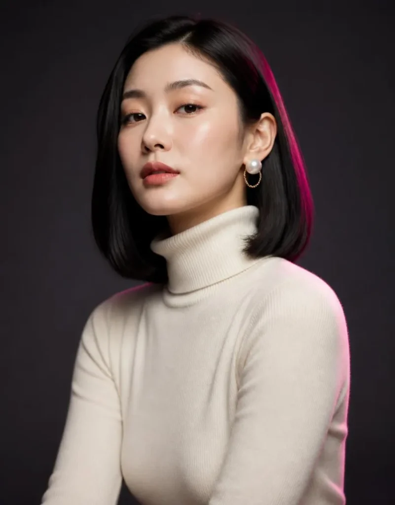 Portrait of Ilkena Marou, an imagined companion on Flirtini